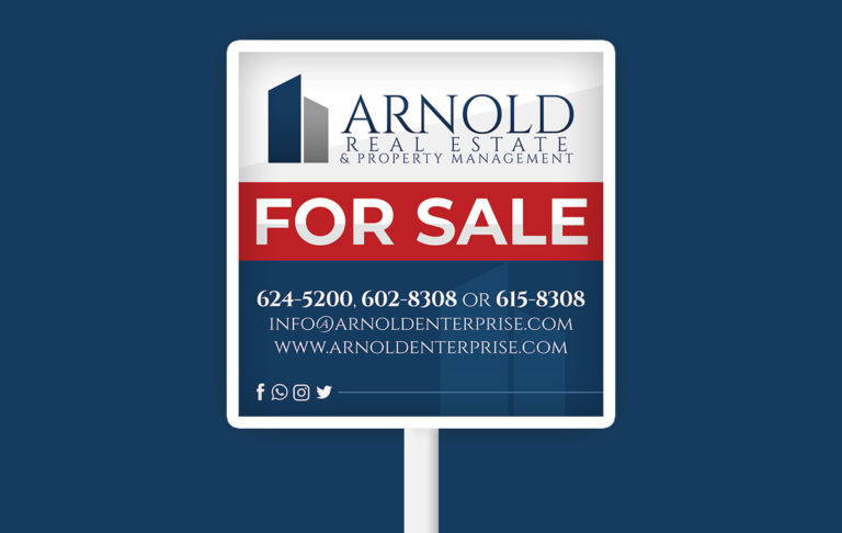 Arnold Real Estate Sign