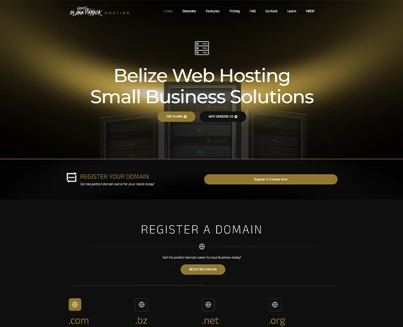 Belize Website Services-vbgp-hosting