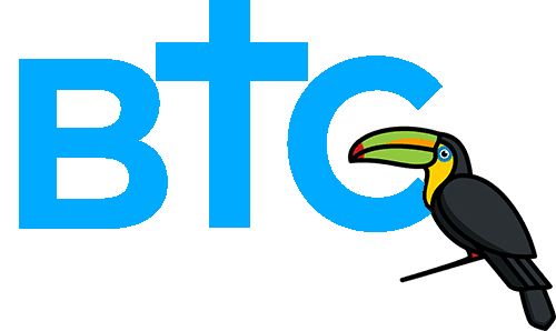 Community 2 btc logo blue